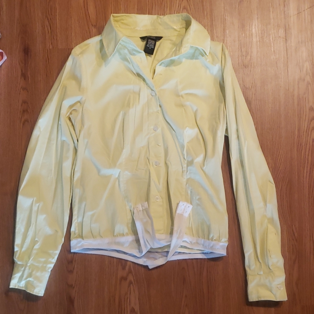 2 for $12 Body by Victoria Button Down Bodysuit